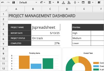 integration with Jspreadsheet